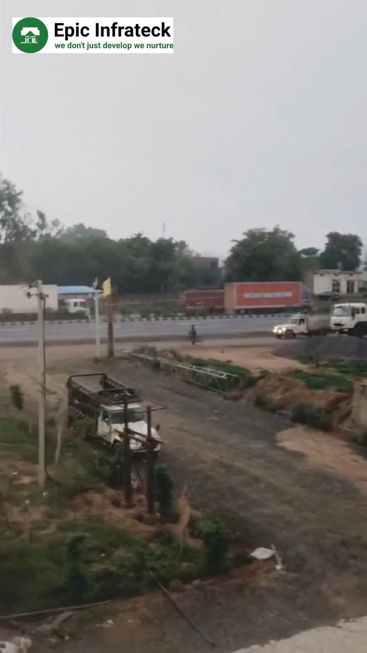 NH-48 corridor context near Mapple Green from developer-supplied footage